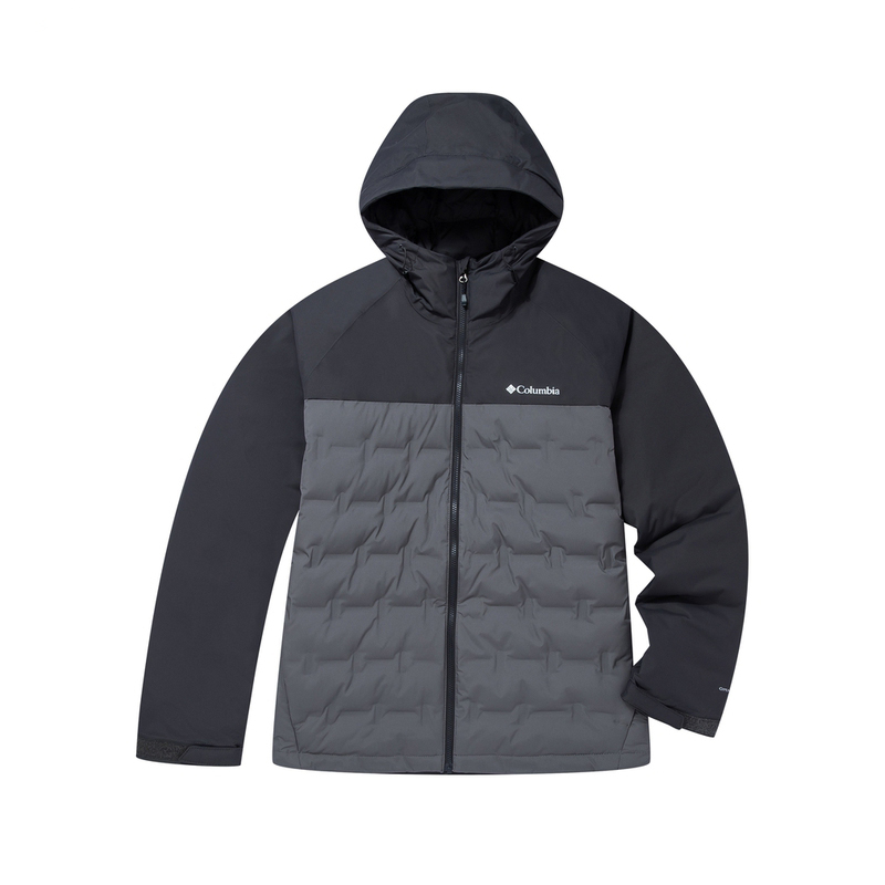 Columbia GRAND TREK 3  Waterproof Thermal Down Jacket - Gray. WE7857-023