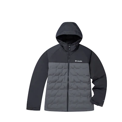 Columbia GRAND TREK 3 Waterproof Thermal Down Jacket - Gray. WE7857-023