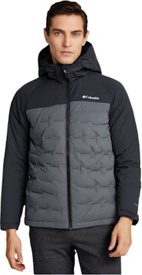 哥伦比亚 GRAND TREK 3 防水保暖羽绒夹克 - 灰色 WE7857-023 Shop 哥伦比亚 GRAND TREK 3 防水保暖羽绒夹克 - 灰色 WE7857-023