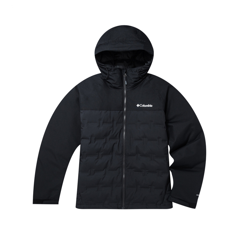 Order 哥倫比亞 Grand Trek 3 防水防風保暖羽絨外套 黑色 WE7857-010