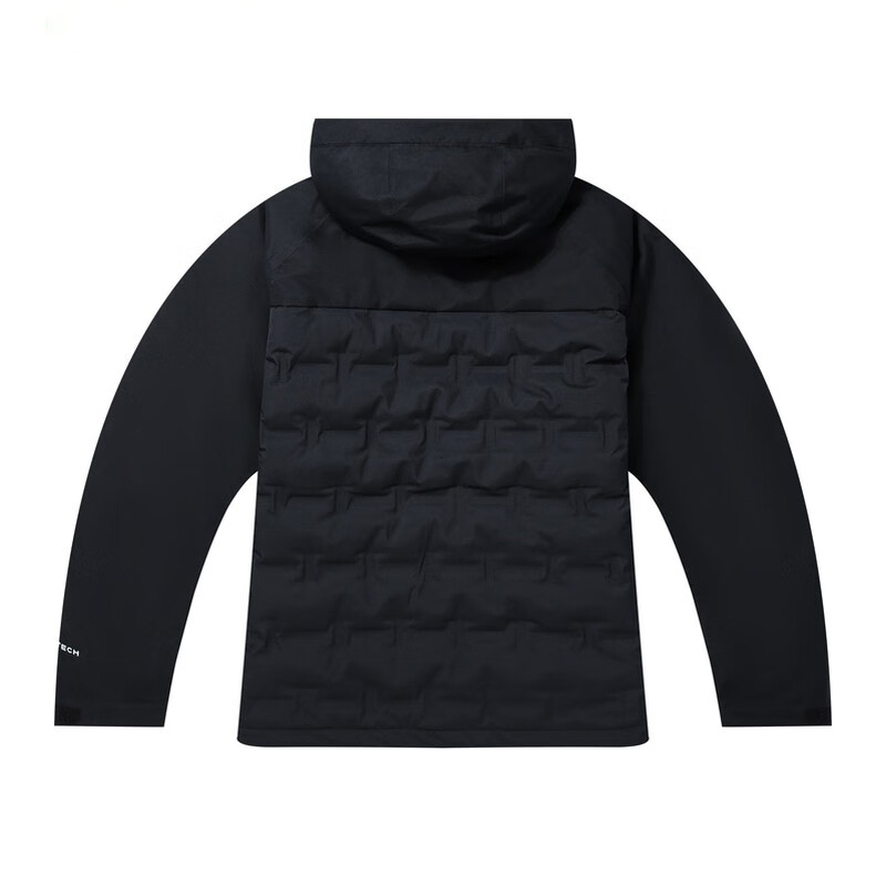 Lookbook 哥倫比亞 Grand Trek 3 防水防風保暖羽絨外套 黑色 WE7857-010