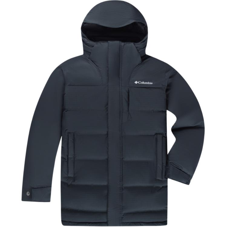 Columbia Grand Trek Newton Ridge Omni-Heat Waterproof Down Jacket Black Unisex. XE1260-010