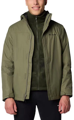 コロンビア グリーン 3イン1 防水防風 ハイキングジャケット フリース付き WE3321-397 Shop コロンビア グリーン 3イン1 防水防風 ハイキングジャケット フリース付き WE3321-397