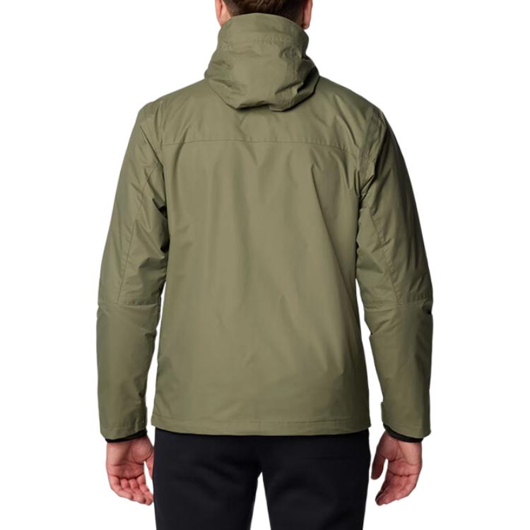 Columbia Green 3-in-1 Waterproof Windproof Hiking Jacket with Fleece Liner WE3321-397 圖 5