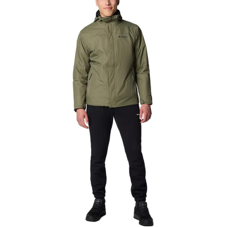 Columbia Green 3-in-1 Waterproof Windproof Hiking Jacket with Fleece Liner WE3321-397 圖 6