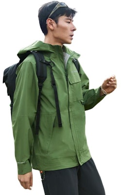 哥倫比亞防水戶外綠色登山外套附標誌 - 春季系列 WE4517-352 Purchase 哥倫比亞防水戶外綠色登山外套附標誌 - 春季系列 WE4517-352