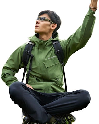 哥倫比亞防水戶外綠色登山外套附標誌 - 春季系列 WE4517-352 Details for 哥倫比亞防水戶外綠色登山外套附標誌 - 春季系列 WE4517-352