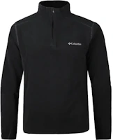 Columbia Half-Zip Fleece Pullover Black Winter Casual Outdoor Jacket AE6558-010 Columbia Half-Zip Fleece Pullover Black Winter Casual Outdoor Jacket AE6558-010