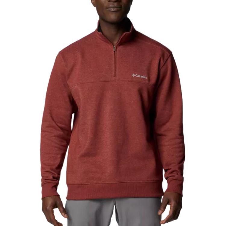 Columbia Hart Mountain™ II Half-Zip Fleece Pullover Red - Warm Soft Sweatshirt 1411621-681
