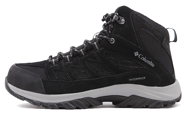 Columbia Hiking Boot 'Black Leather Waterproof' BM5371-013