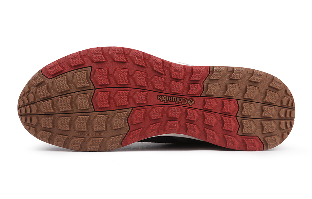 Shop Columbia 戶外防水登山鞋 灰橘紅