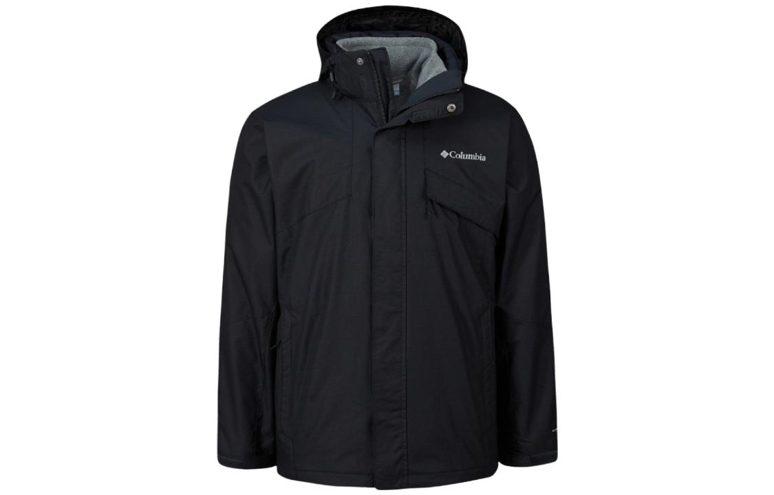 Columbia Hiking FW23 Black Waterproof Windproof 3-in-1 Jacket WE1273-010