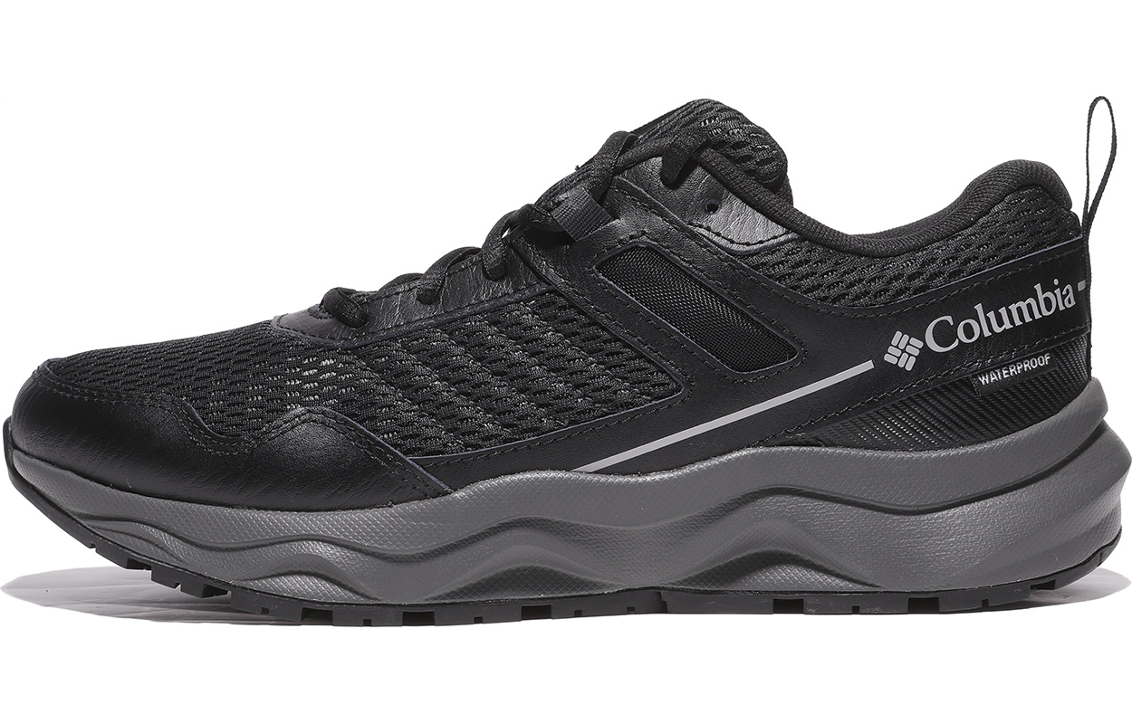 Columbia Hiking Shoe 'Black Waterproof Shock-Absorbing' BM7516-010