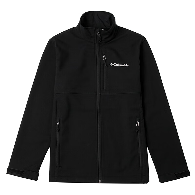 Columbia Hiking Waterproof Multi-Pocket Logo Jacket Black Fashionable WE6044-007