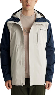 Columbia Jaket Windbreaker Waterproof Unisex Biru Putih dengan Hoodie FW24 XE3772-278 Buy Columbia Jaket Windbreaker Waterproof Unisex Biru Putih dengan Hoodie FW24 XE3772-278