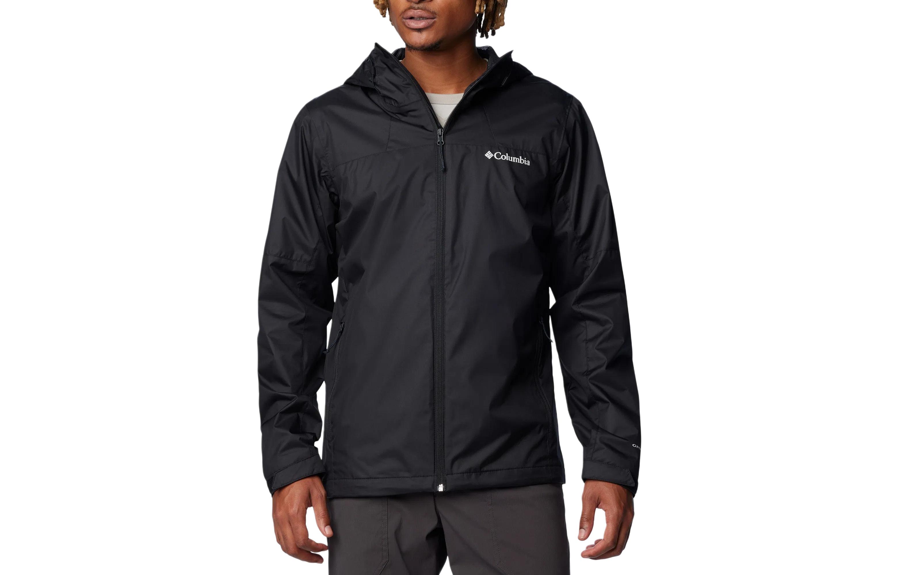 Order Columbia Inner Limits 防水字母印花連帽外套 黑色 WE3535-010