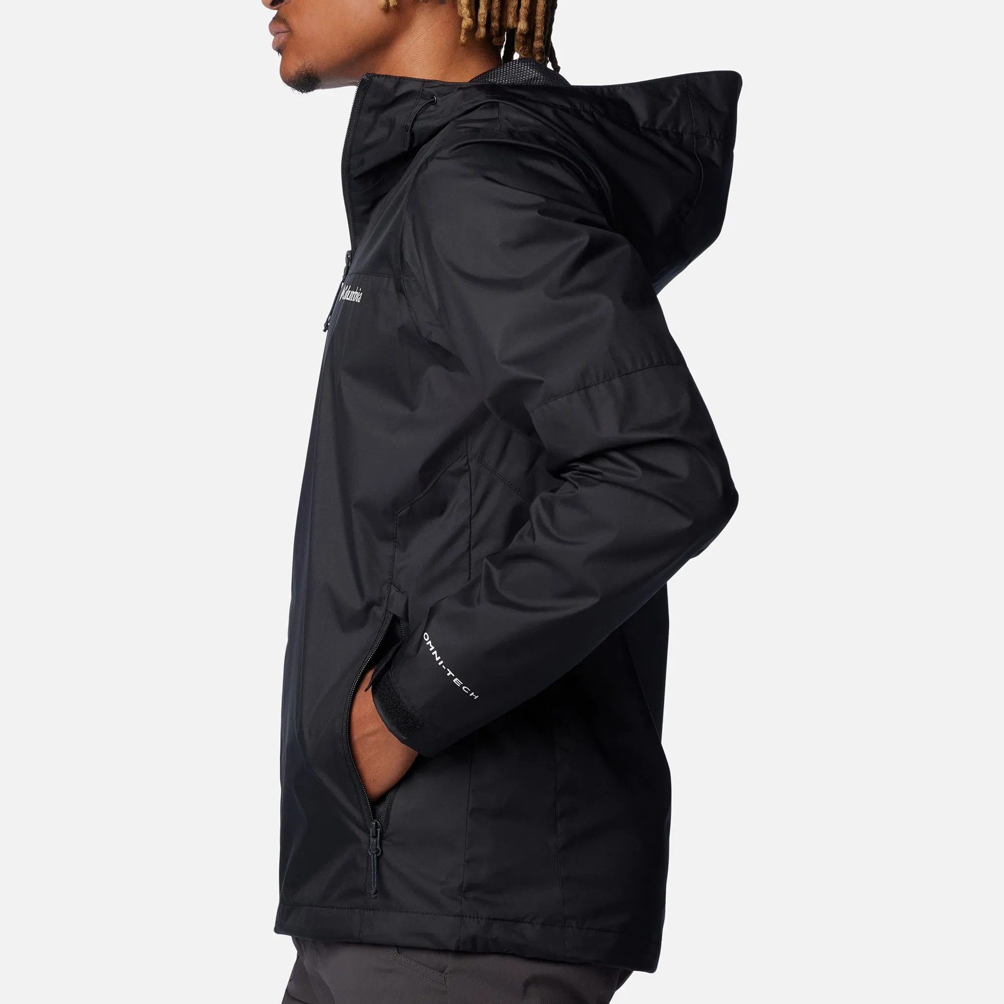 Purchase Columbia Inner Limits 防水字母印花連帽外套 黑色 WE3535-010