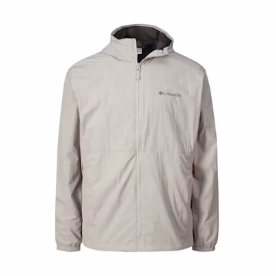 Columbia Khaki Waterproof UV-Resistant Quick-Dry Hooded Jacket WE3899-027