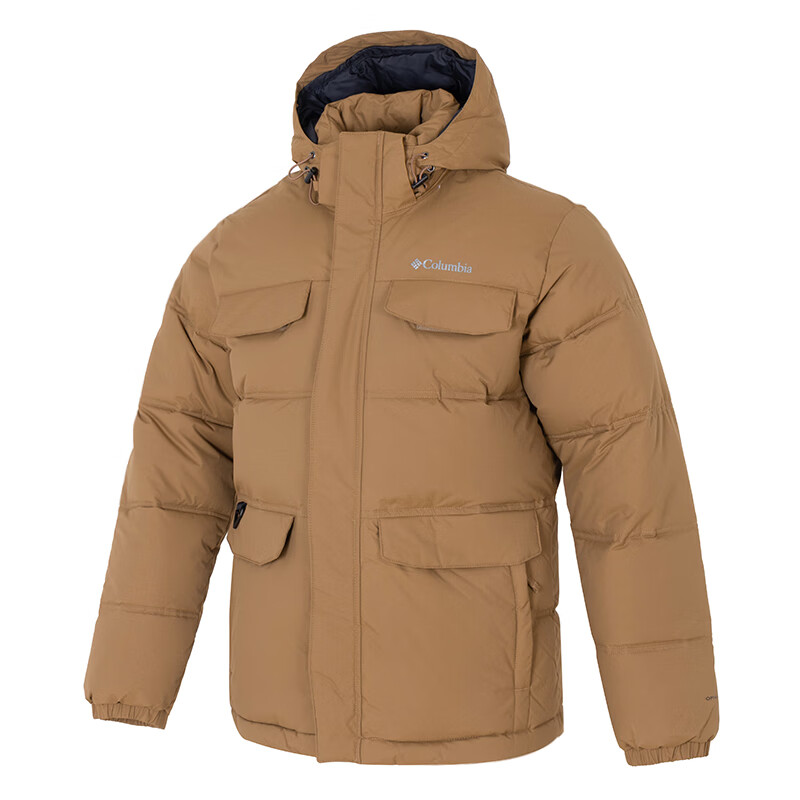 Columbia Landroamer Omni-Heat Insulated Hooded Jacket Brown - Outdoor Wear WE4552-257