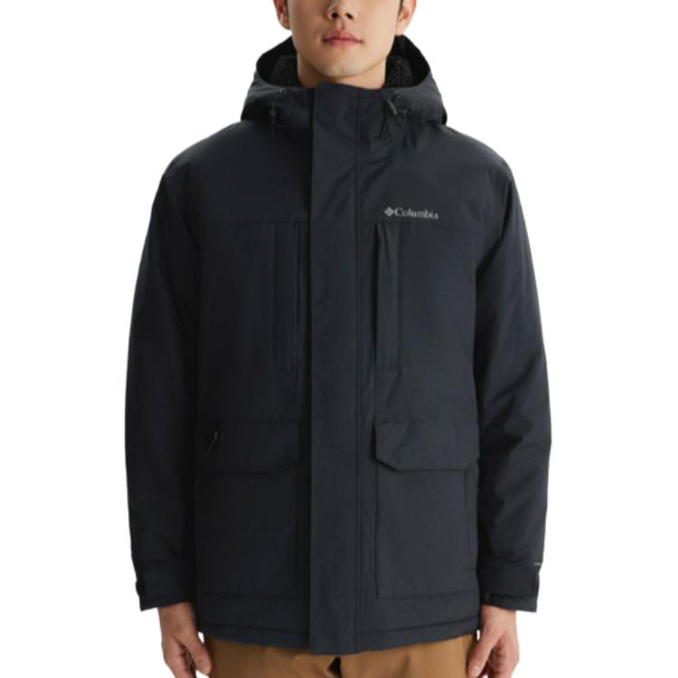 Order Chaqueta Impermeable Columbia Landroamer Negra con Capucha para Senderismo Outdoor WE3576-010