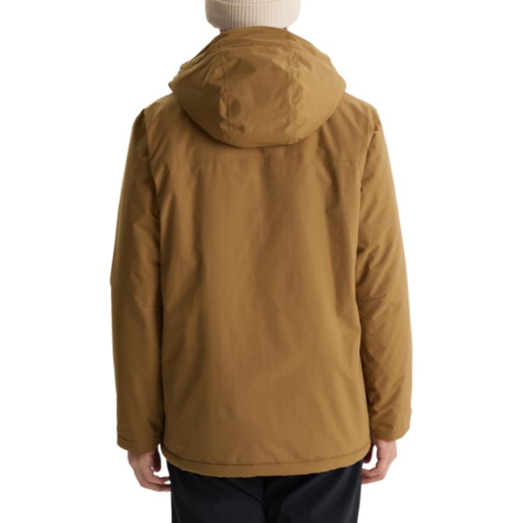 Lookbook 哥伦比亚Landroamer防水连帽夹克棕色户外外套 WE3576-257