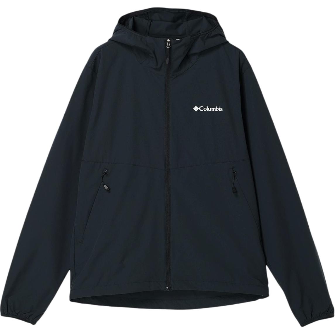 Columbia Light Canyon Black Outdoor Logo Hoodie Zip Jacket PM0373-011