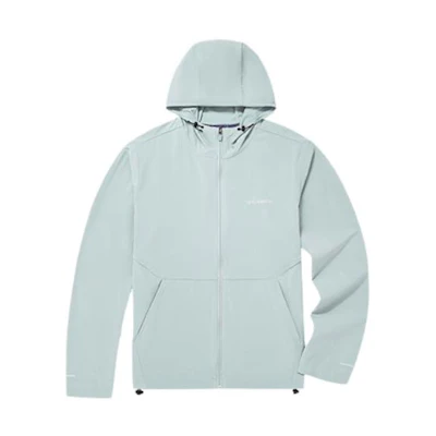 Columbia Logo Print Hooded Zip Jacket Men’s Smog Blue AE4838-350