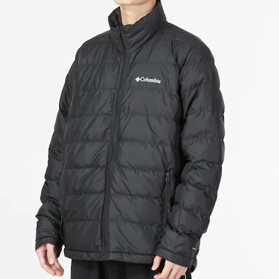 Columbia 經典標誌保暖拉鍊連帽外套 - 黑色 WE0900-010 3