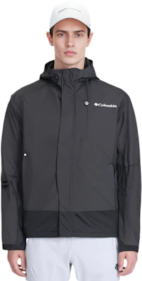 Columbia 經典標誌保暖拉鍊連帽外套 - 黑色 WE0900-010 5