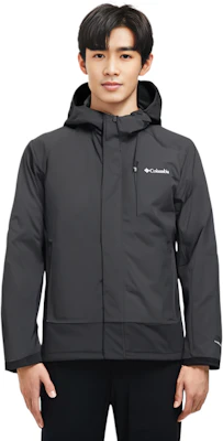 Columbia 經典標誌保暖拉鍊連帽外套 - 黑色 WE0900-010 6