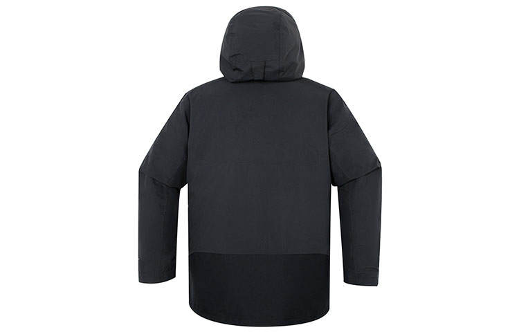 Lookbook Columbia 經典標誌保暖拉鍊連帽外套 - 黑色 WE0900-010