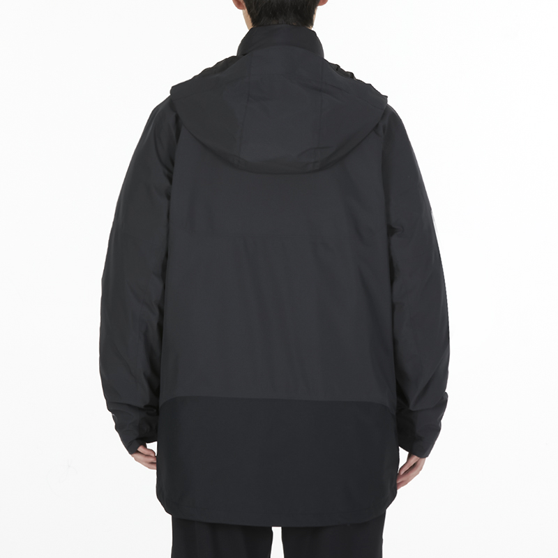 Sizing Columbia 經典標誌保暖拉鍊連帽外套 - 黑色 WE0900-010