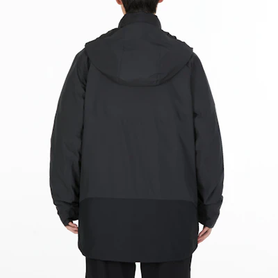 Columbia 經典標誌保暖拉鍊連帽外套 - 黑色 WE0900-010 Sizing Columbia 經典標誌保暖拉鍊連帽外套 - 黑色 WE0900-010