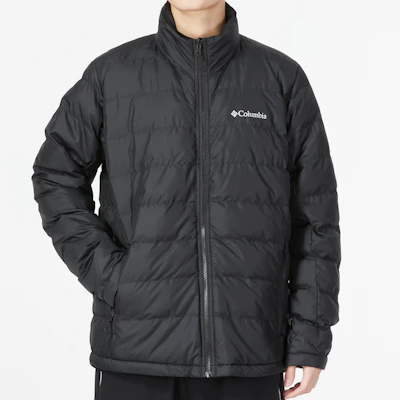 Columbia 經典標誌保暖拉鍊連帽外套 - 黑色 WE0900-010 1