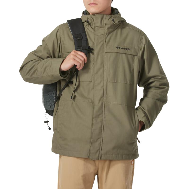 Columbia Loma Vista 2  Green Hooded Fleece-Lined Jacket for Warmth WE9701-397 圖 2