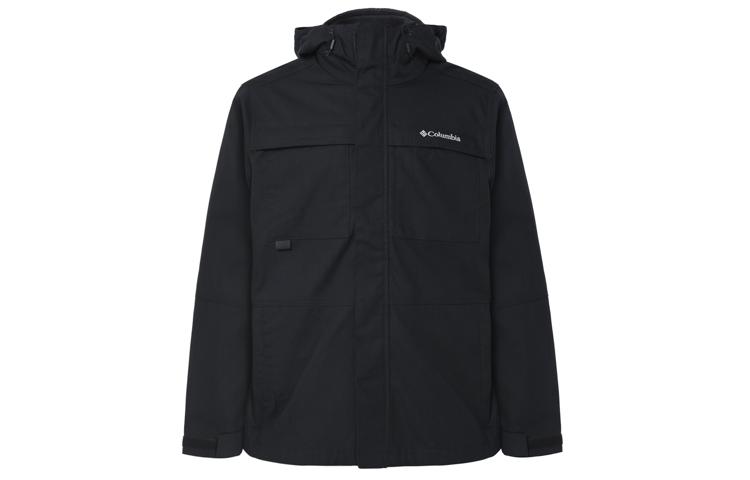 Columbia Loma Vista 2 Interchange 3-in-1 Waterproof Hooded Jacket Black Mens WE9701-010