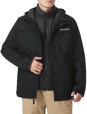 Columbia Loma Vista 2 三合一防水連帽外套 黑色 男款 WE9701-010 Order Columbia Loma Vista 2 三合一防水連帽外套 黑色 男款 WE9701-010