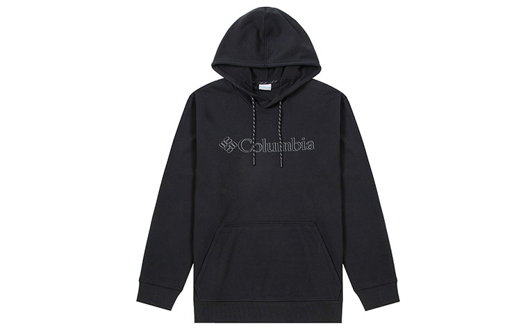 Columbia Loose Fit Pullover Sweatshirt Black Casual Style AE4799010