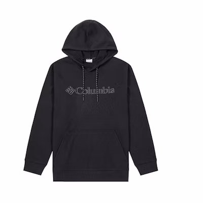 Columbia Loose Fit Pullover Sweatshirt Black Casual Style AE4799010