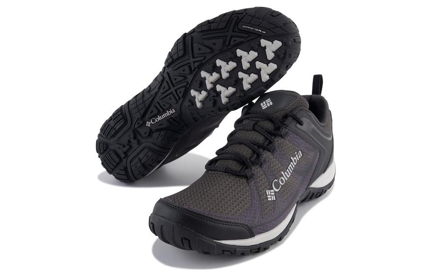 Lookbook Columbia哥倫比亞 輕便舒適 減震防滑耐磨 低幫 戶外功能鞋 黑色