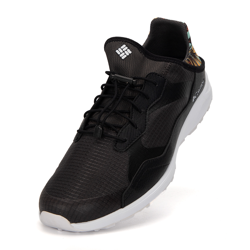 Lookbook Columbia哥倫比亞 減震耐磨防滑 低幫 戶外功能鞋 男款 黑色