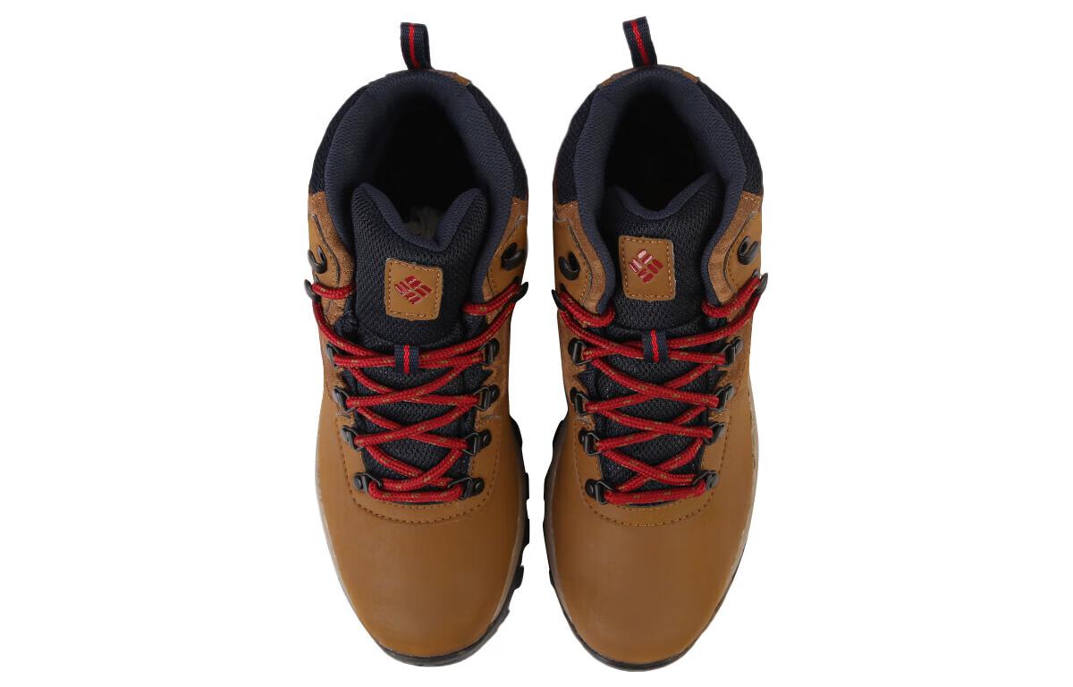 Lookbook 컬럼비아 브라운 미드탑 아웃도어 (Keolleombia Beuraun Mideutap Auteodoo) BM3970234