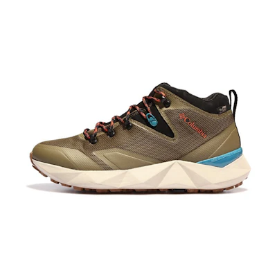 Columbia Mid-Top Outdoor 'Brown Yellow'