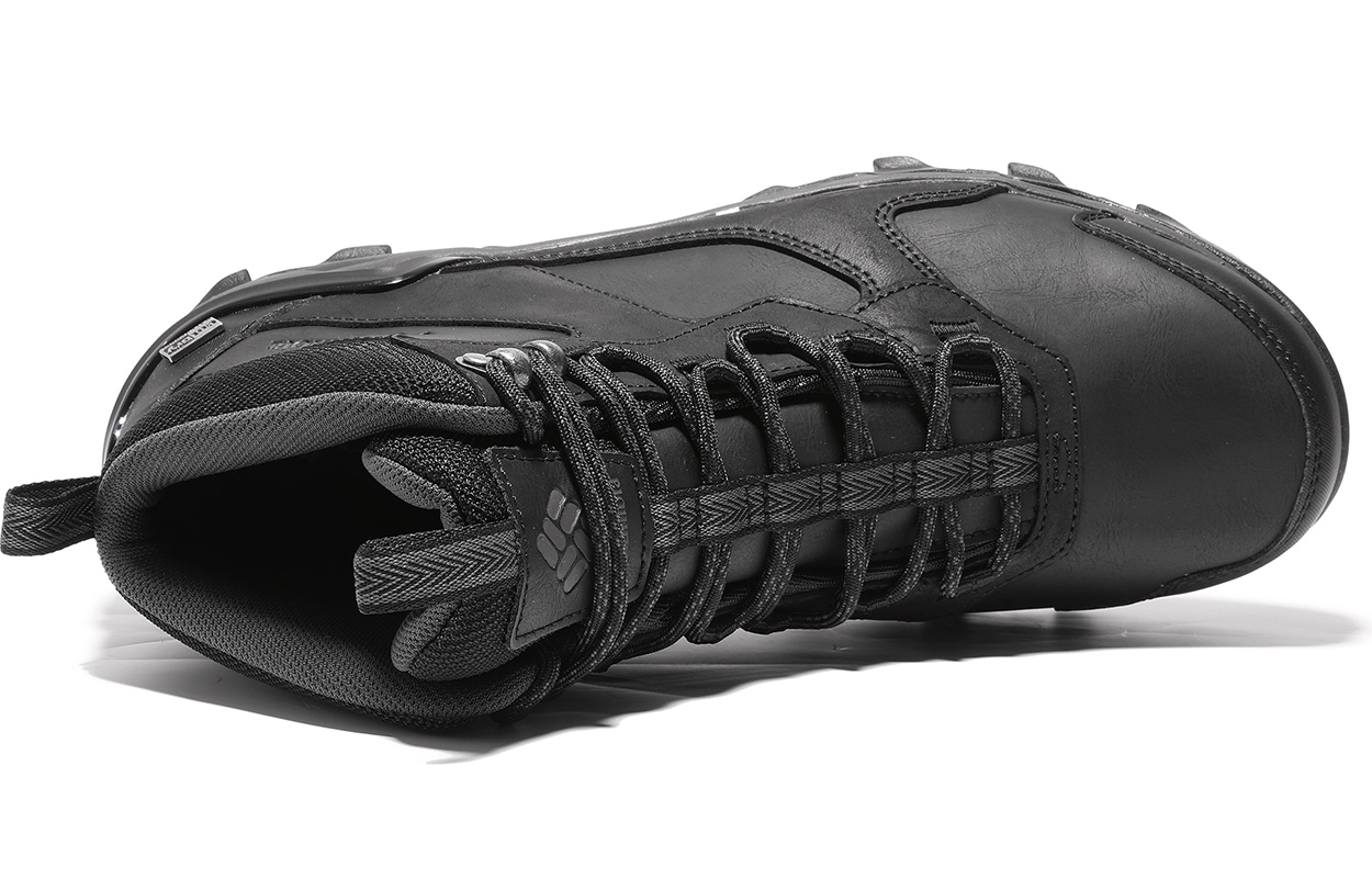 Lookbook Columbia Sepatu Hiking Tahan Air Mid-Top 'Hitam' DM1158-010