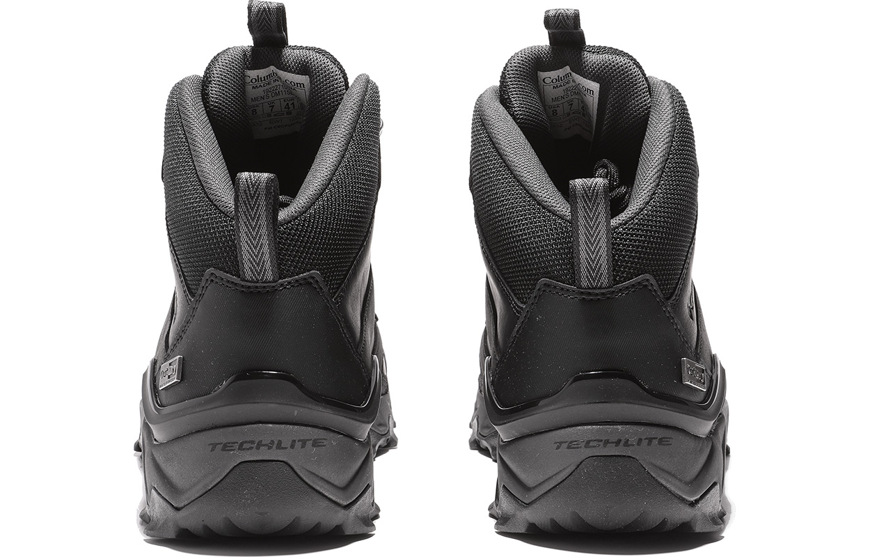 Shop Columbia Sepatu Hiking Tahan Air Mid-Top 'Hitam' DM1158-010