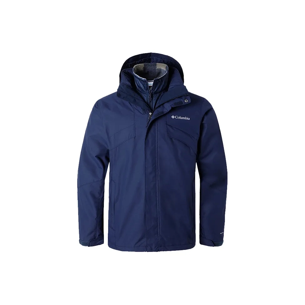 Columbia Navy 3-in-1 Jacket Waterproof Windproof Insulated Outdoor Coat WE1273-465NAVY2024