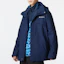 Cheap 哥倫比亞 Navy 防水三合一外套,多功能可拆刷毛,適合登山與旅行 WE1273-466