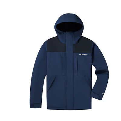 Columbia Navy Blue Lightweight Waterproof Windproof Outdoor Jacket XE8191-464