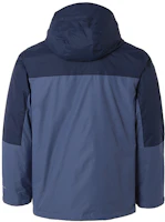 Lookbook 哥倫比亞深藍色防水防風刷毛外套,適合登山與日常城市穿搭 WE3321-478