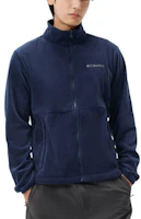 Sizing 哥倫比亞深藍色防水防風刷毛外套,適合登山與日常城市穿搭 WE3321-478